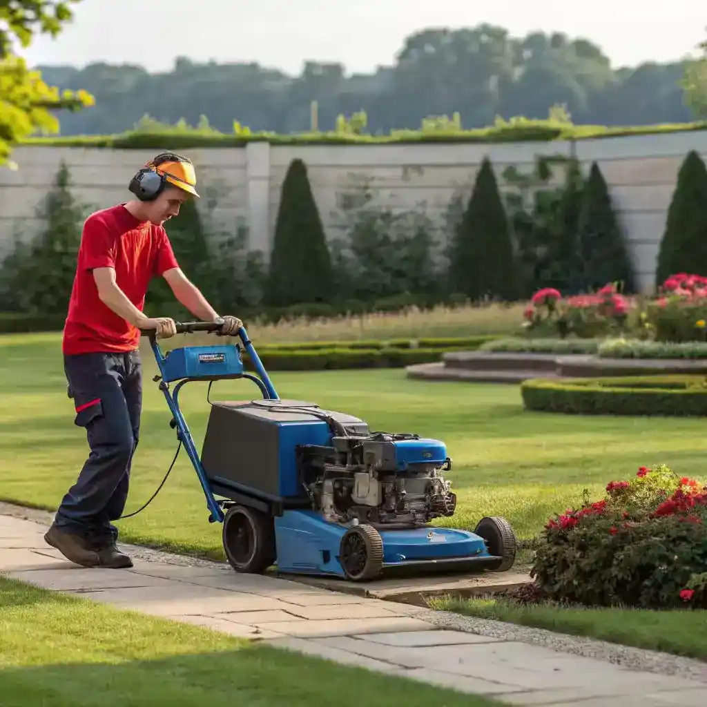 tondre sa pelouse, lesjardinsdejean.be